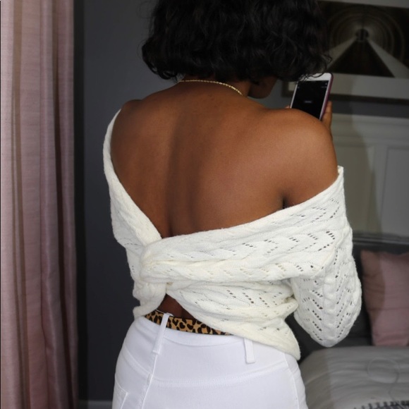 Twisted Reversible Sweater - Picture 7 of 7